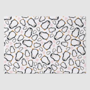 Papier Mousseline Penguin thème Baby shower mignonne