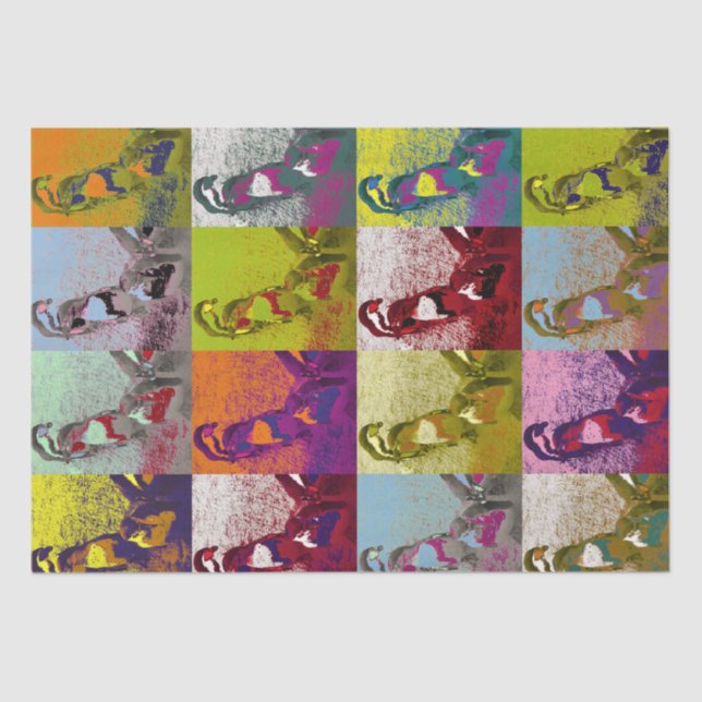 PAPIER MOUSSELINE PENGUINS (Recto)