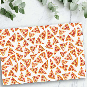 Papier Mousseline Pepperoni Pizza Slices amusant fou