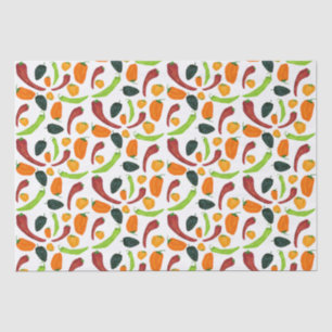 Papier Mousseline Peppers Pépicé sud-ouest Pepper Chili Cook
