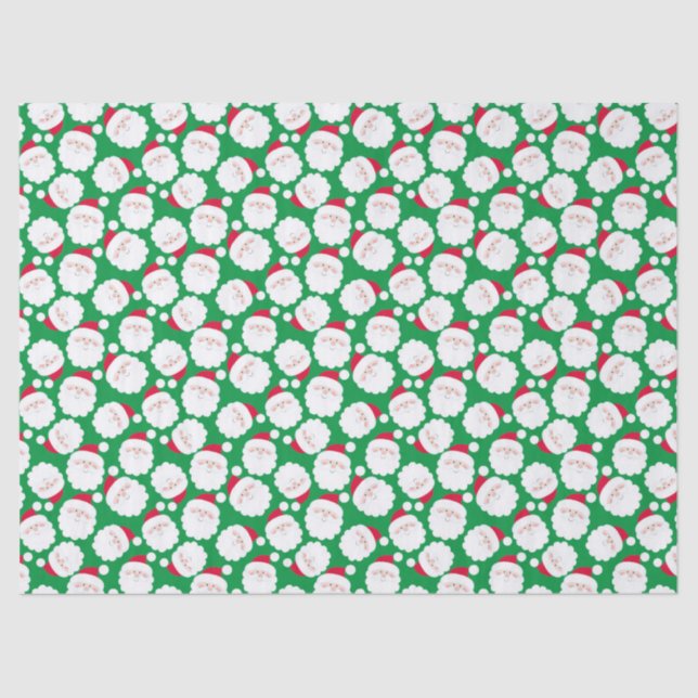 Papier Mousseline Père Noël (Recto)