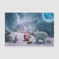 Père Noël Tissue Paper