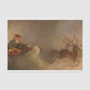 Papier Mousseline Père Noël, veille de Noël par William H. Beard