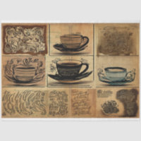 Perfect Coffee tasse éphémère collage