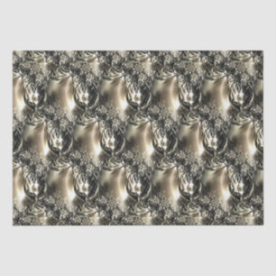 Papier Mousseline Perles dorées