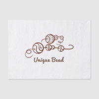 Perles uniques Whimsical sur une perle de chaîne m