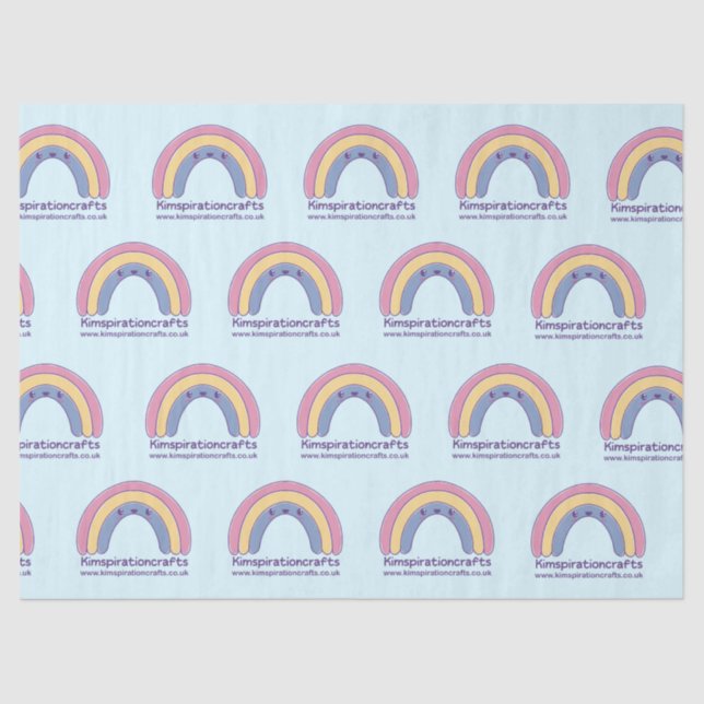 Papier Mousseline Personalised tissue paper with your own logo (Recto)