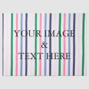 Papier Mousseline Personnalisé Customisé votre propre carte photo