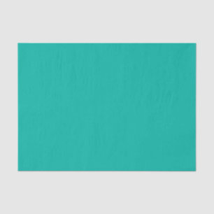 Papier Mousseline Personnalisé Moderne Élégant Turquoise Bleu Vert C