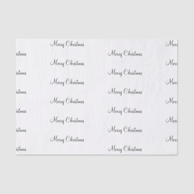 Papier Mousseline personnaliser ajouter votre logo nom d'entreprise  (Recto)