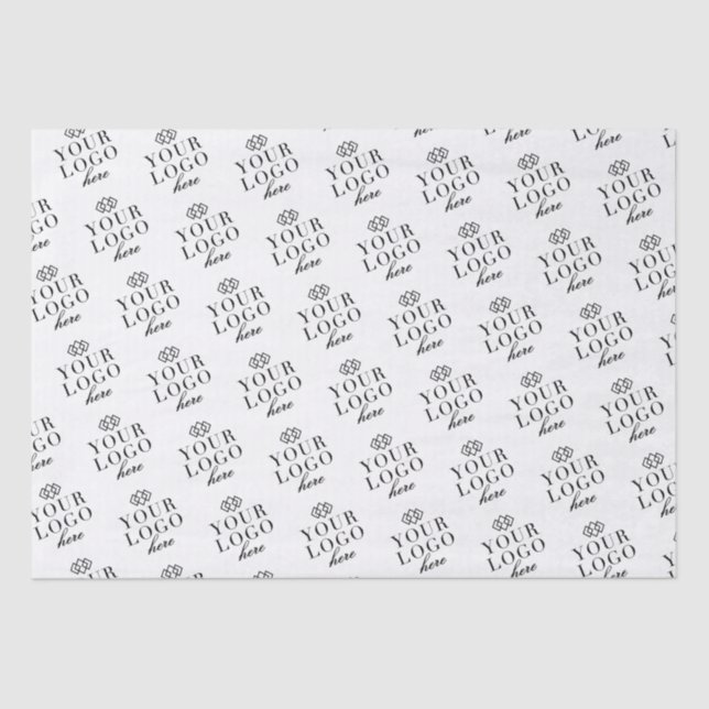 Papier Mousseline Personnaliser votre logo ici Personnalisé (Recto)