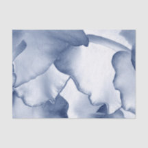 Pétales peintes en bleu