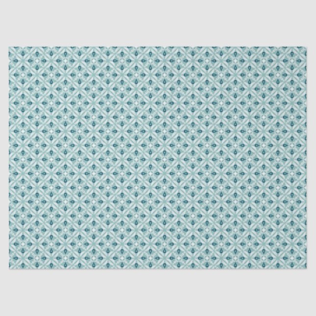 Papier Mousseline Petaline Tissue Paper Sheets (Ocean Mist) (Recto)