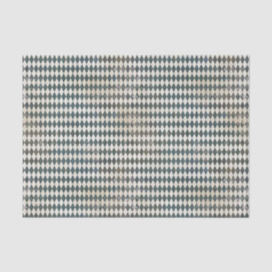 Papier Mousseline Petit Arlequin Vert Diamant