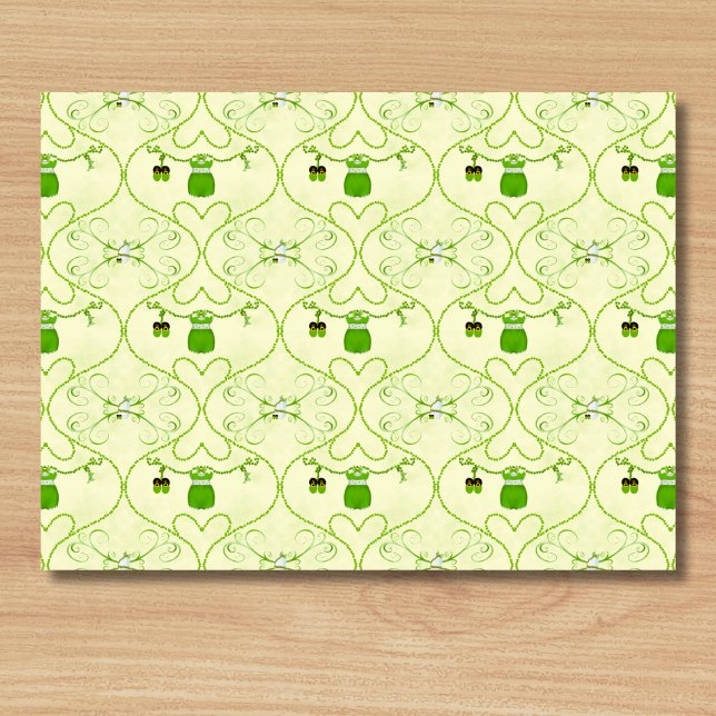 Papier Mousseline Petit Lucky Un Shamrock Baby Girl tenue (Créateur téléchargé)