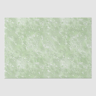 Papier Mousseline Petit motif en soie moirée vert citron