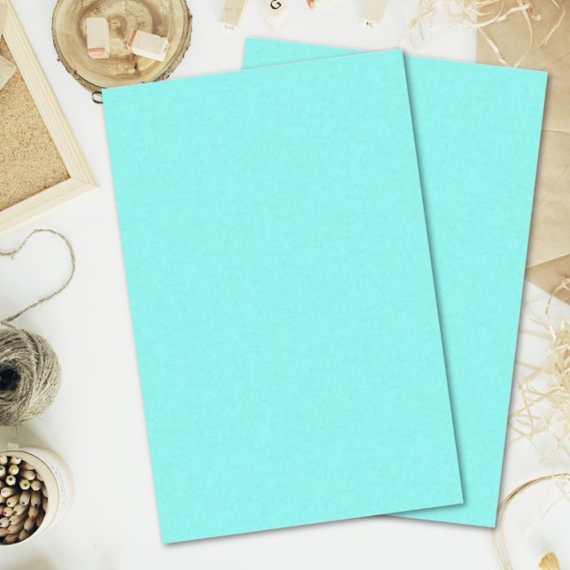 Papier Mousseline Petite chic aqua turquoise Robins Bleu oeuf (Girly chic turquoise aqua Robins Egg Blue Tissue Paper)
