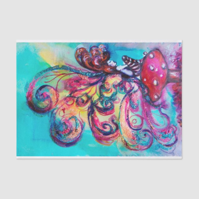 PAPIER MOUSSELINE PETITE ELLE DE CHAMPIGNONS (Recto)