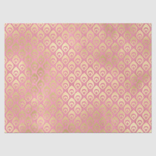 Papier Mousseline Petites gouttelettes Abstraites d'or sur la page d