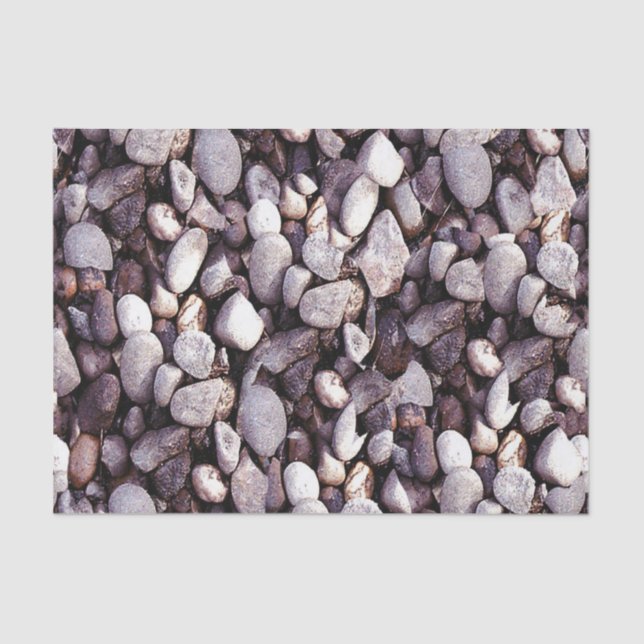 Papier Mousseline Petits cailloux (Recto)