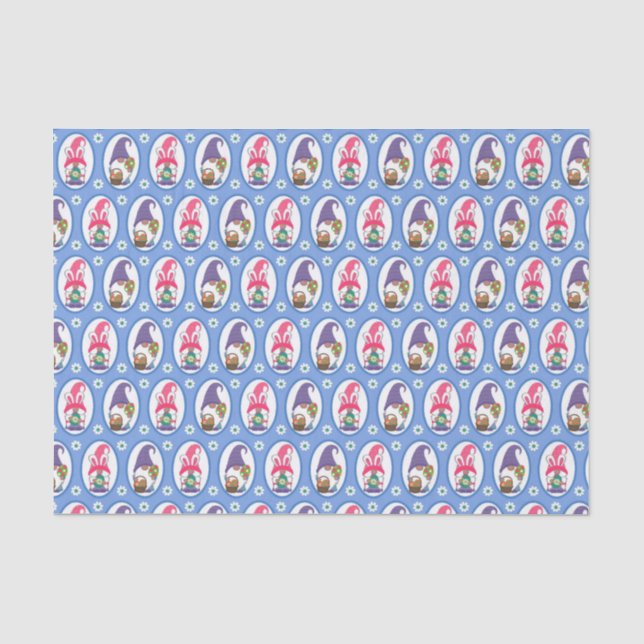 Papier Mousseline Petits lutins de Pâques (Recto)