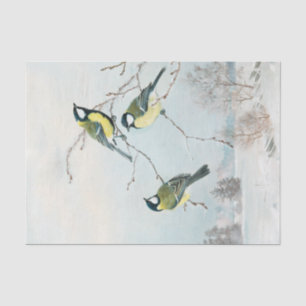 Papier Mousseline Petits oiseaux mignons par Matti Karppanen, Oiseau