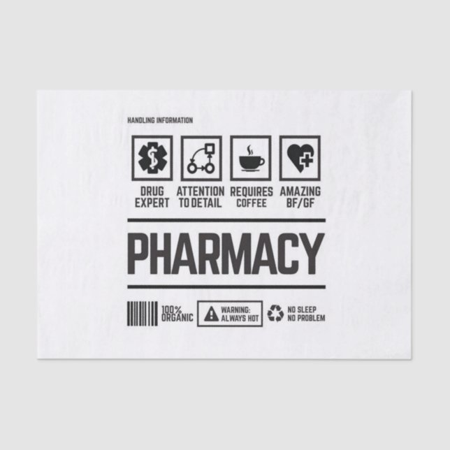 Papier Mousseline pharmacie (Recto)
