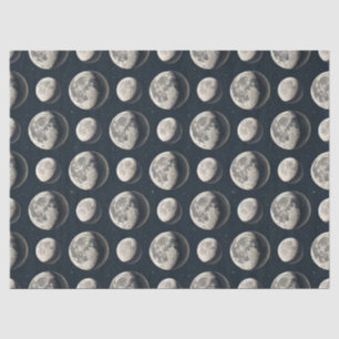 Papier Mousseline Phase Lunaire Céleste (3)