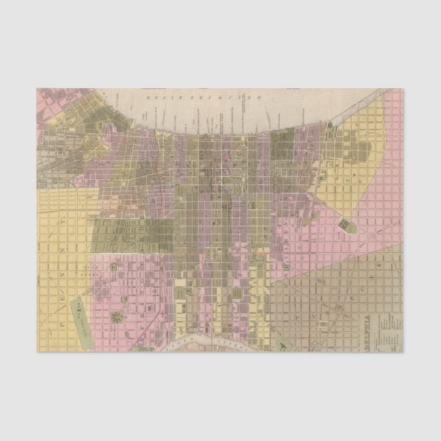 Papier Mousseline Philadelphie (Recto)