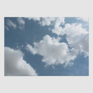 Papier Mousseline Photographie abstraite de ciel nuageux