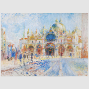 Papier Mousseline Piazza San Marco, Renoir