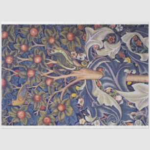 Papier Mousseline Pic de bois, William Morris