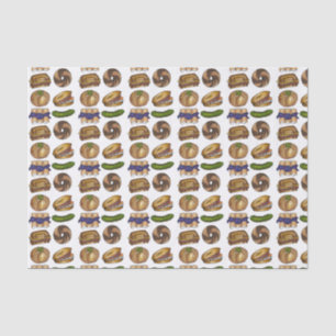 Papier Mousseline Pickle Reuben Sandwich Blintz Bagel Knish Foodie