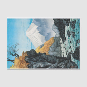 Papier Mousseline Pied du mont Ashitaka (1932) par Hiroaki Takahashi