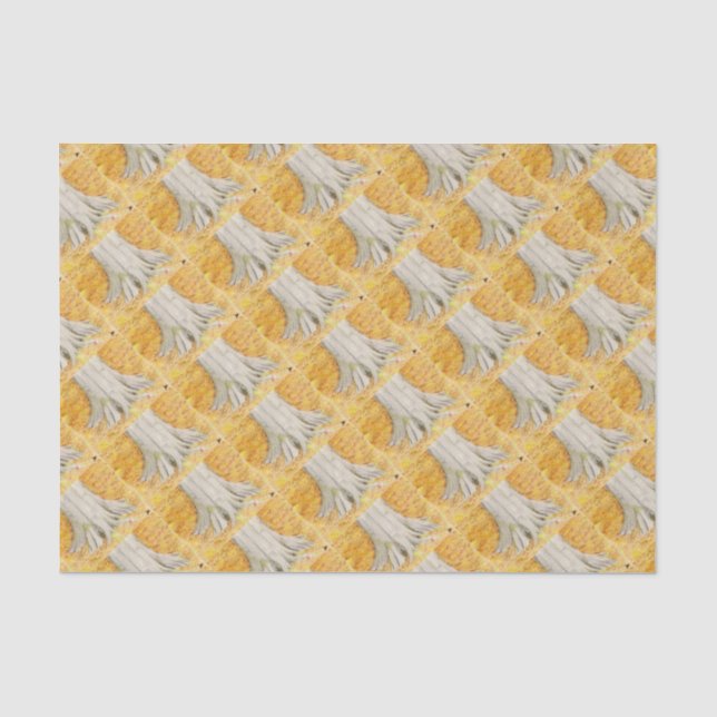 Papier Mousseline Pieds de hêtre (Recto)