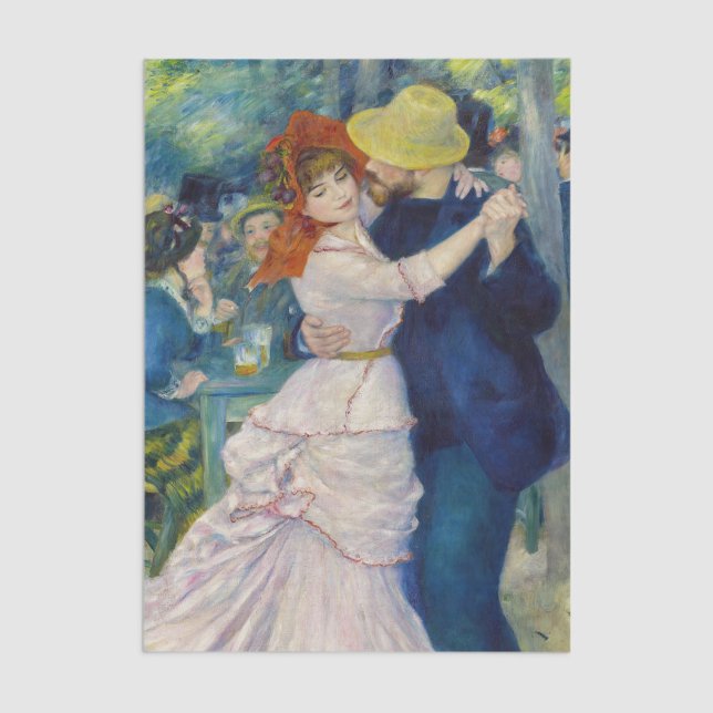 Papier Mousseline Pierre-Auguste Renoir - Danse à Bougival (Créateur téléchargé)