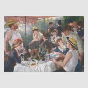 Papier Mousseline Pierre-Auguste Renoir - Déjeuner de la fête nautiq