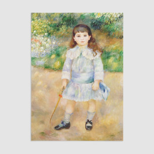 Papier Mousseline Pierre-Auguste Renoir - Enfant au fouet