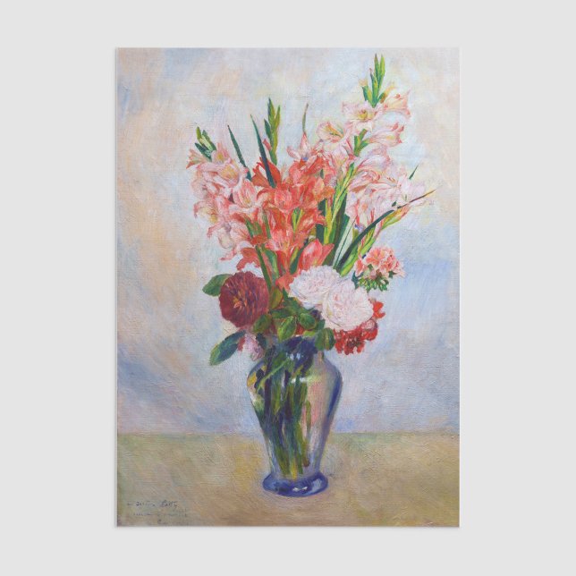 Papier Mousseline Pierre-Auguste Renoir - Gladioli (Créateur téléchargé)