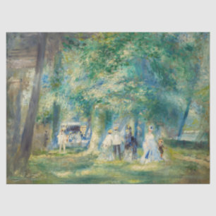 Papier Mousseline Pierre-Auguste Renoir - La fête à Saint-Cloud