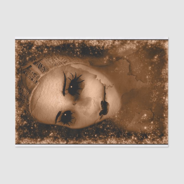 Papier Mousseline Pierrot brisé (Recto)