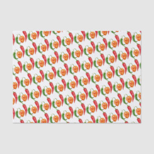 Papier Mousseline Piment Fort Chili Habanero Jalapeno