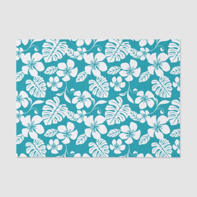 PAPIER MOUSSELINE PINK BIKINI (TURQUOISE) (Recto)