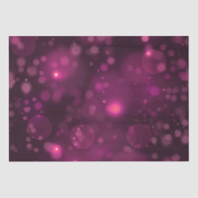 Papier Mousseline Pink Bokeh (Recto)