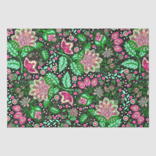 Papier Mousseline Pink Lady Slipper Flower NH Fleur sauvage