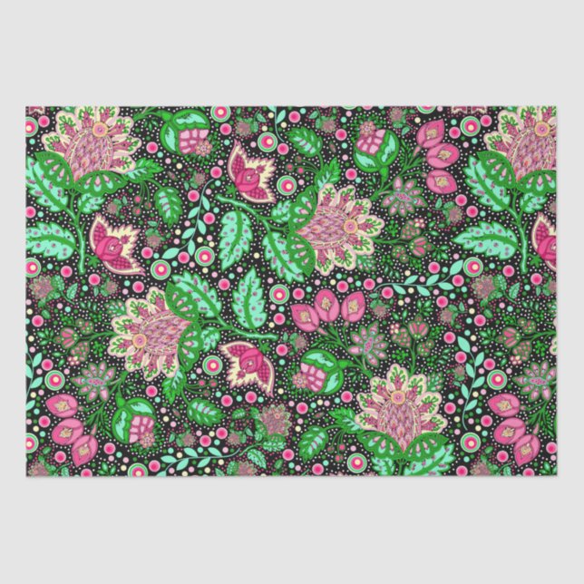 Papier Mousseline Pink Lady Slipper Flower NH Fleur sauvage (Recto)