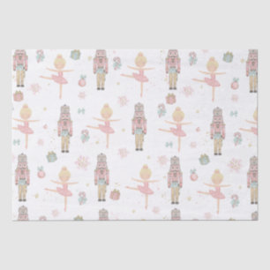 Papier Mousseline Pink Le Casse-Noisette Ballet de Noël Découpage