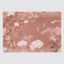 Pink Peony Chinoiserie Tissus