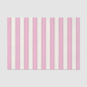 Papier Mousseline Pink Stripes Victorian Fairytale Princess Tissue P