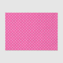 PINK & WHITE EASTER POLKA DOTS